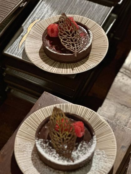 Our chocolate tarts are a popular choice for dessert tables, offering a rich and satisfying end to a meal.