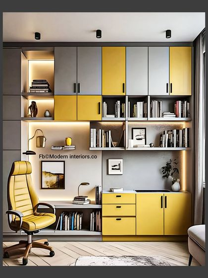 Designing with a Touch of Sweetness - Modular Home Interiors Inspired Work & Study Spaces photo 11