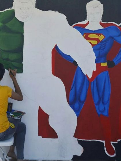 Sadharika Murals - Commercial Murals & Wall Art Diverse Artistic Styles photo 15