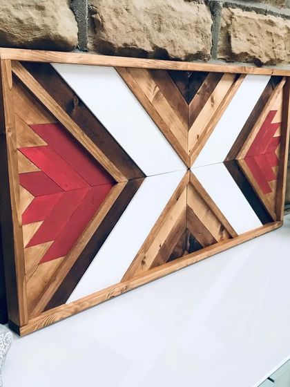 Best of Bharat - 3D & Sculptural Wall Art Colorful Boho & Aztec Mosaics photo 9