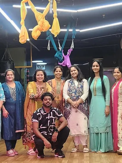 Wishing everyone a Happy Diwali from our Sweat & Shine family. We celebrated together at the studio, sharing joy and light.
