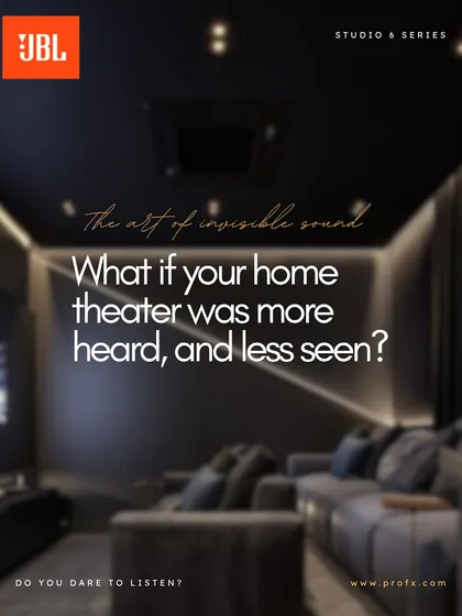 What if your home theater was more heard and less seen? We specialize in the art of invisible sound, integrating high-performance audio systems that disappear into your architecture. The result is a clean, minimalist aesthetic with powerful, immersive sound that leaves nothing but the magic of the movie.
