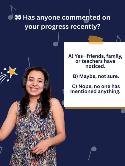 Quiz: Has anyone commented on your progress recently? Sometimes others notice our growth before we do.