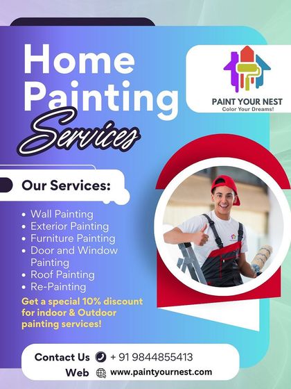 Paint Your Nest - Residential Painting Our Painting Services & Offers photo 6