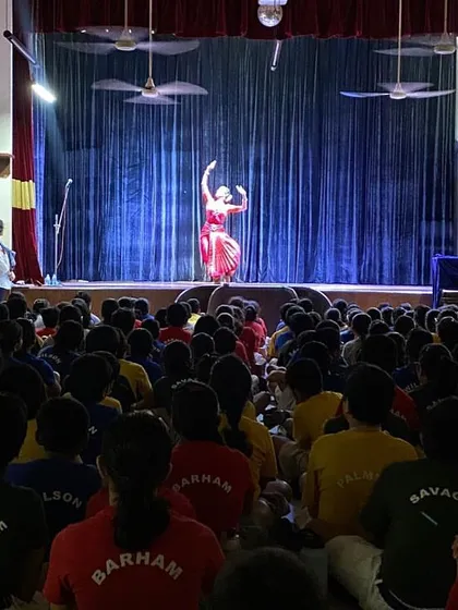 Performing for school children is a special joy. It is wonderful to share the art form with the next generation and see their engaged faces.