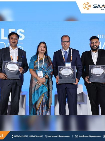 Our leadership team being recognized at the Mercom India Renewables Summit. This highlights our collective effort in driving India's energy transition.