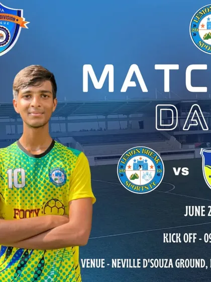 Our matchday announcement for the game against SC Chincholi.