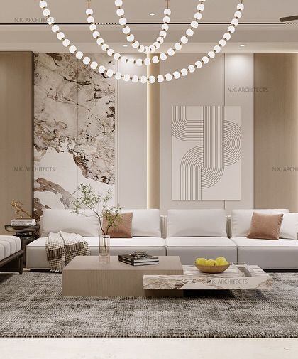 N.K. Architects - Interior Design Grand Living & Dining Spaces photo 8