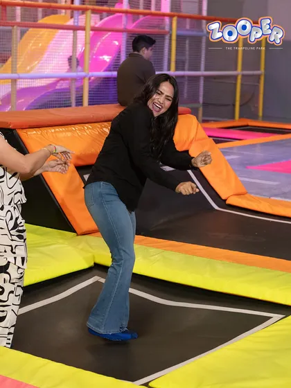 That feeling when you land the perfect bounce. Pure, unfiltered joy is what we're all about.