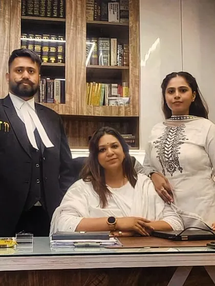 With visiting advocates in my office. I believe in building strong relationships within the legal fraternity, exchanging knowledge and supporting one another's growth.