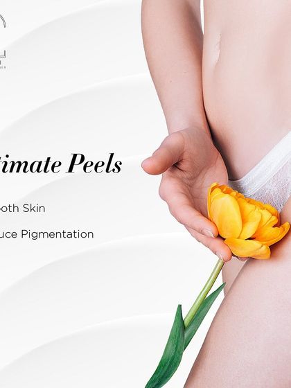 My intimate peels are suitable for anyone experiencing pigmentation issues due to hormonal changes, pregnancy, or friction.