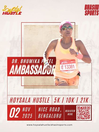 When the going gets tough, Ambassador Dr. Bhumika Patel gets louder. Our ambassadors are experts at turning the trail into a party and keeping spirits high.