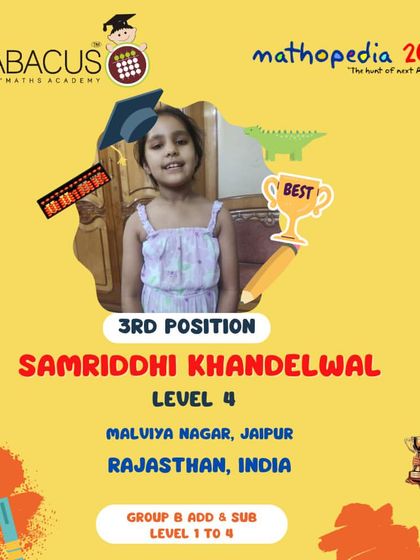 Abacus D Maths Academy - Educational Franchise & Teacher Training Mathopedia: Our Annual Competitions photo 78