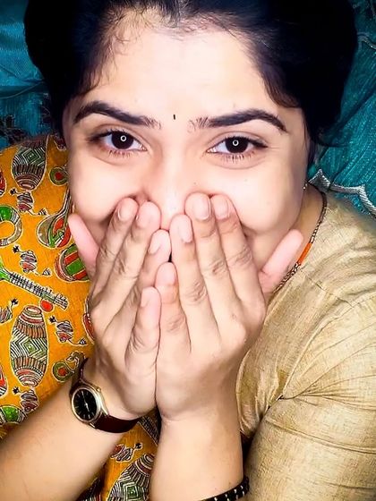 This playful shot captures my true personality. The watch I'm wearing is an antique that belonged to my mother, which makes it incredibly special to me.