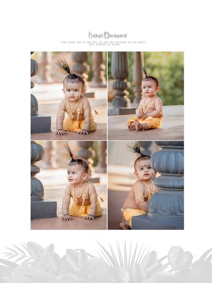 When you’re too cute to pick just one angle. This collage shows the variety of playful poses we capture.