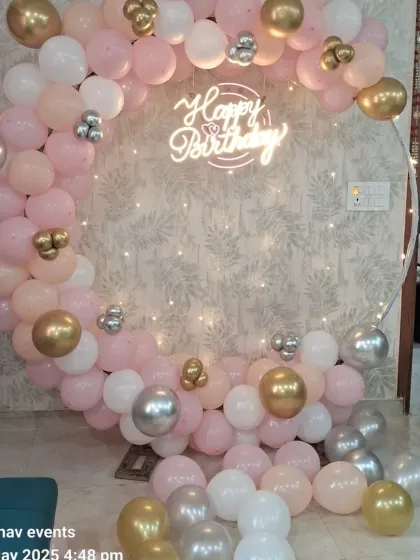 Raghav Events - Birthday, Anniversary & Proposal Decoration Elegant Backdrops & Setups photo 23