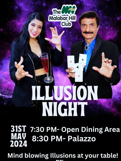 All set to blow minds at The Malabar Hill Club. We love performing here and always have a fantastic time with the members.