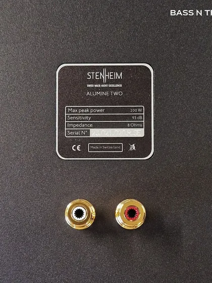 The Stenheim Alumine Two, made in Switzerland, is proof that big sound can come in small packages. Its aluminum body and precision engineering deliver a musical performance that far exceeds its compact size, embodying Stenheim's philosophy of "precision meets passion."