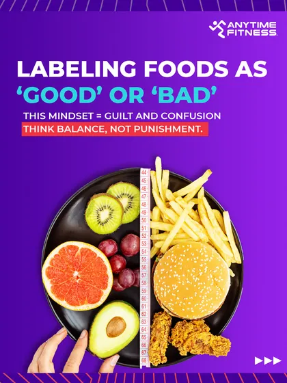 We don't believe in labeling foods as 'good' or 'bad'. This mindset often leads to guilt and confusion. Our coaching focuses on balance and building a healthy relationship with food, not on punishment.