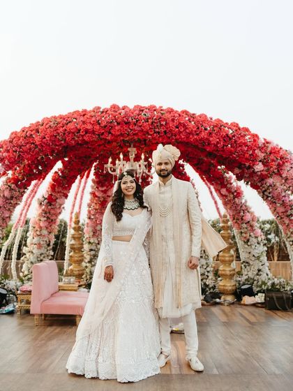 The Wedding Diaries - Wedding Photography & Videography The Varmala: A Symphony of Flowers & Joy photo 12