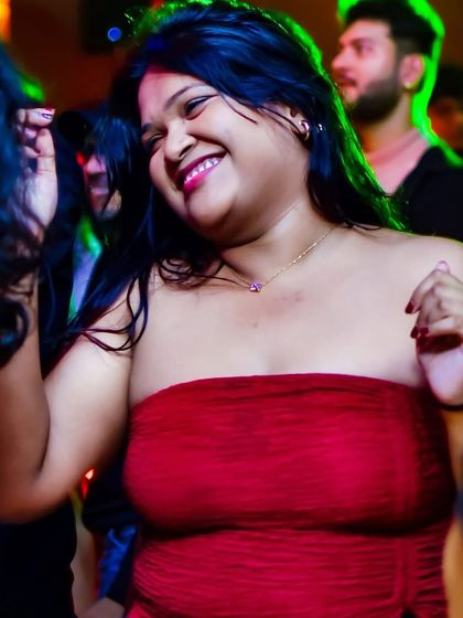 A radiant smile from the dance floor. This is the kind of energy that fuels my performance.