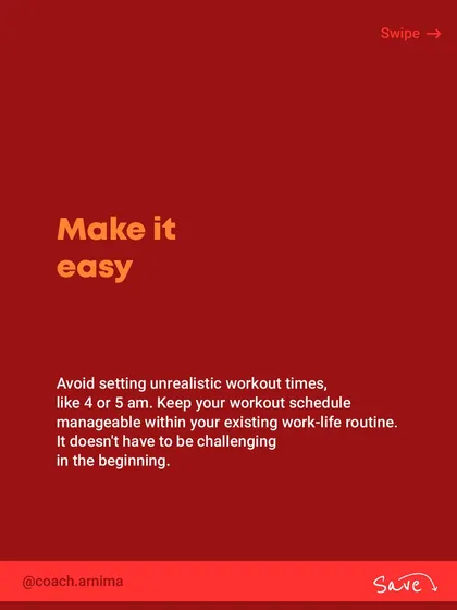 A guide to building discipline. It's about just showing up, being flexible, building accountability, fixing your sleep, and scheduling your workouts to make consistency easier.