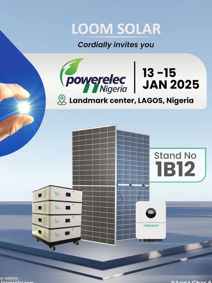 We are excited to showcase our innovative solar solutions at the Powerelec expo in Lagos, Nigeria. This marks a significant step in our global expansion, bringing clean energy to West Africa.