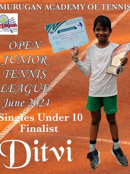 Murugan Academy of Tennis - Tennis Coaching Our Student Champions photo 37