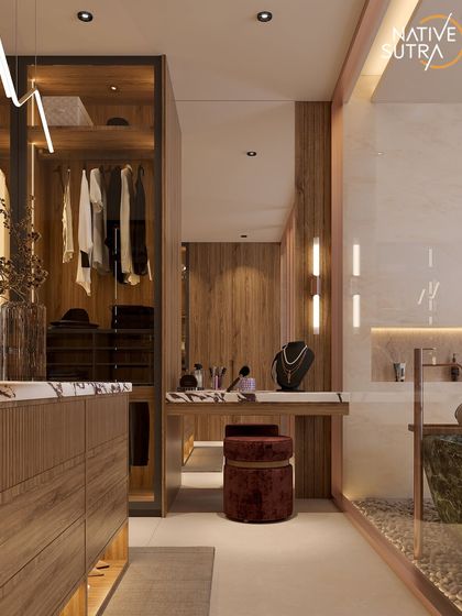 Native Sutra - Interior Design & Renovation Bathrooms & Dressing Areas: Spa-Inspired Escapes photo 17