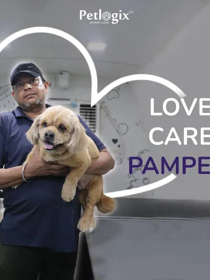 Love, care, and pamper. That's our motto. One of our founders is pictured here with a happy client, reflecting our hands-on, personal approach.