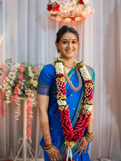 Another beautiful shot of the engagement bride, her joy evident in her smile.