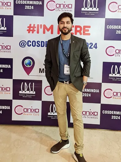 Attending COSDERMINIDA 2024, the annual congress of the Cosmetic Dermatology Society of India. It's a fantastic opportunity to immerse myself in the world of aesthetic dermatology.