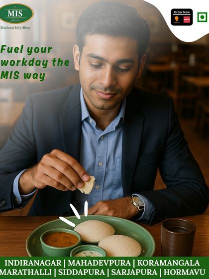 Fuel your workday the right way. A plate of our soft idlis is the perfect light yet satisfying meal to get you through a busy day.