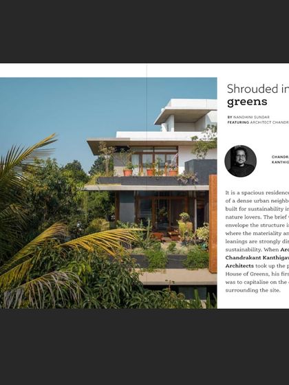 Chandrakant S. Kanthigavi - Architectural Design Homes That Breathe: The House of Greens photo 14