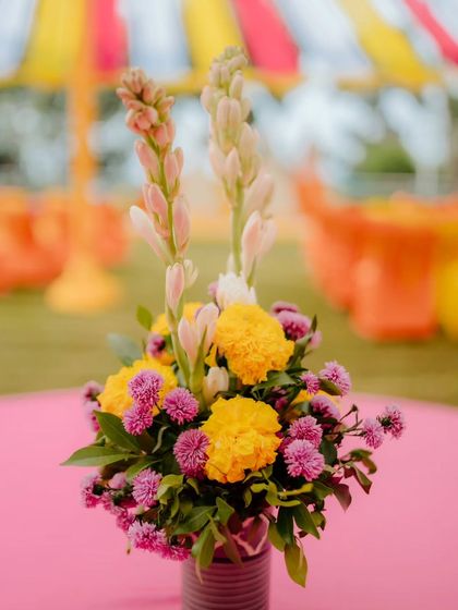 Vibrant Haldi & Mehendi Ceremonies photo 20