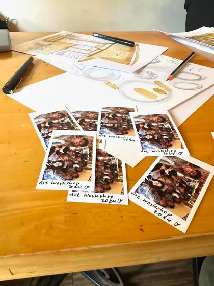 More polaroids from a workshop. These little photos are a great way to capture the memory of the day.