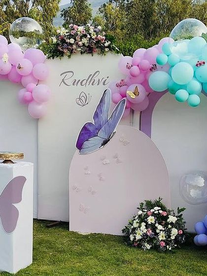 Satweek - Themed Birthday Party Decoration Enchanting Butterfly & Fairy Themes photo 55