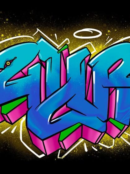 Yogi Graffiti - Custom Murals & Wall Art Signature Devanagari & Indian Themes photo 24