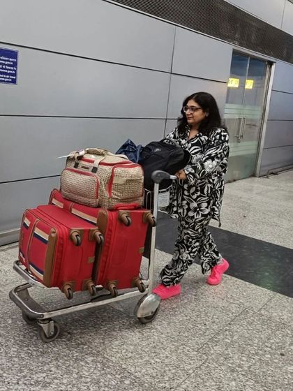 The perfect travel outfit needs to be comfortable and practical. This co-ord set ticks all the boxes, making travel a breeze.