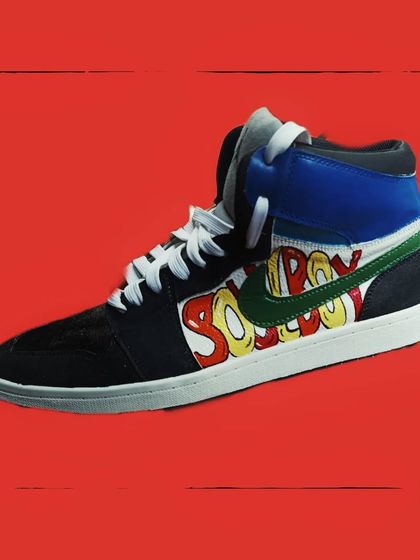 Custom Kicks: Hand-Painted Sneakers photo 3