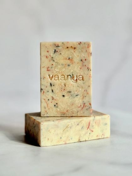 Our Funfetti soap is a testament to our commitment to sustainability. It's a beautiful, fragrant, and effective soap that also helps us minimize waste.