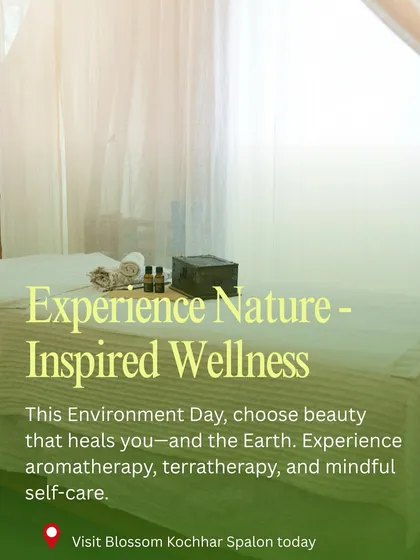 I believe in nature-inspired wellness. My salon is a green space where you can experience aromatherapy, terratherapy, and mindful self-care that heals you and the Earth.