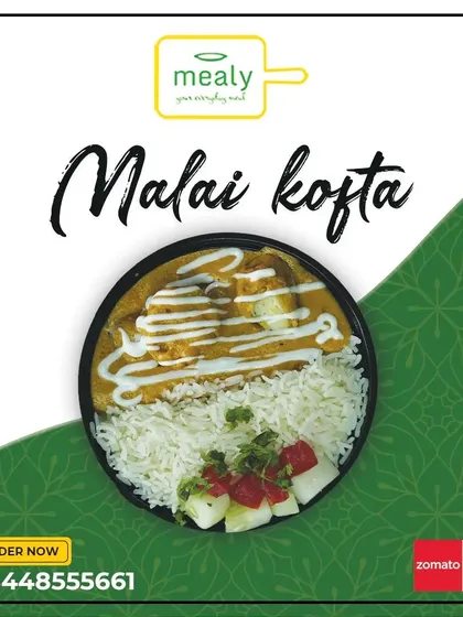 You can't miss our Malai Kofta rice bowl. Soft vegetable and paneer dumplings are served in a creamy, rich, and mildly spiced gravy, making for a truly decadent vegetarian meal.