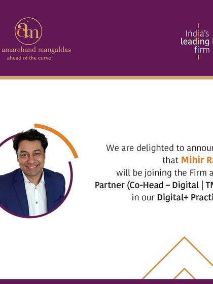 We are pleased to welcome Mihir Rale as a Partner and Co-Head of our Digital+ Practice. His addition strengthens our capabilities in the rapidly evolving digital and TMT landscape.