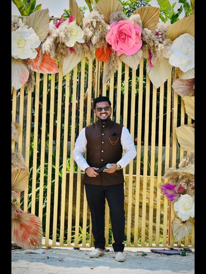 Emcee Pramod - Wedding Emcee & Host Vibrant Haldi & Mehendi Ceremonies photo 54