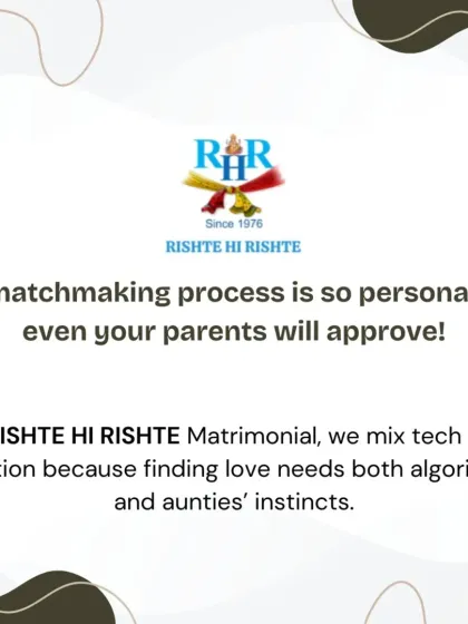 Our matchmaking process is so personalized, even your parents will approve. We mix tech with tradition because finding love needs both algorithms and an auntie's instincts.