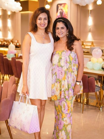 Stylish guests at the birthday bash for Mr. Aman Gupta's daughter. Our premium venue is the choice for Delhi's elite.