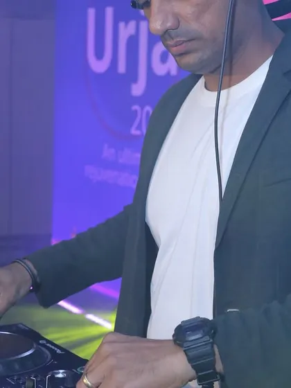A close-up of me at the 'Urja 2024' event, ensuring every transition is smooth.