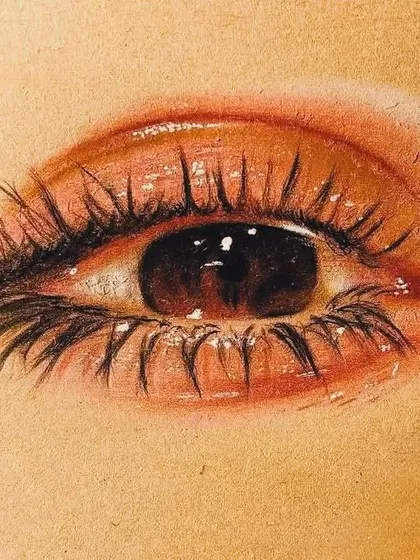 This hyper-realistic eye drawing took over 20 hours. I try to give my best in every piece, and I'm really happy with how the light and shadow turned out here. Let me know what you think.