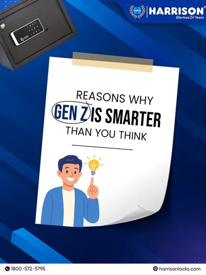 Gen Z understands that true luxury is feeling safe. They demand it all: bold style, smart features, and unmatched strength. That's why they choose Harrison, the security choice for a new generation.